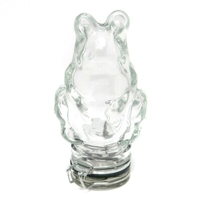 Bullfrog Clear Glass Jar 100ml Med