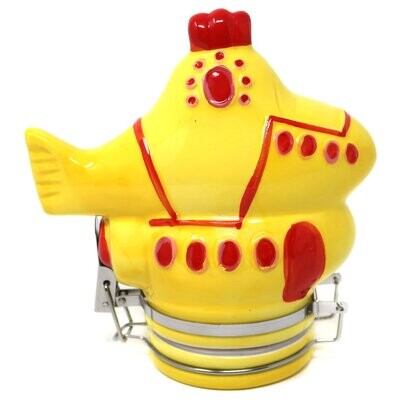Submarine Ceramic Jar 250ml  yellow
