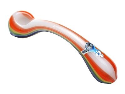 Chameleon Glass Rainbow Sherlock Pipe