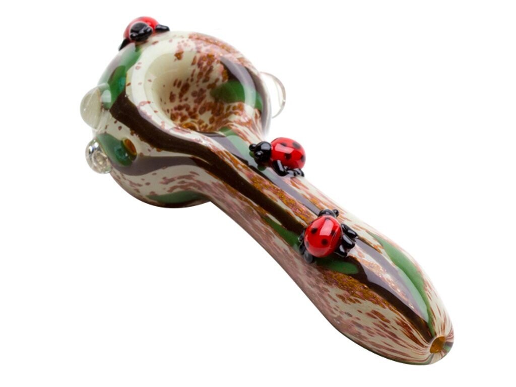 Empire Glassworks Lady Bugs Pipe