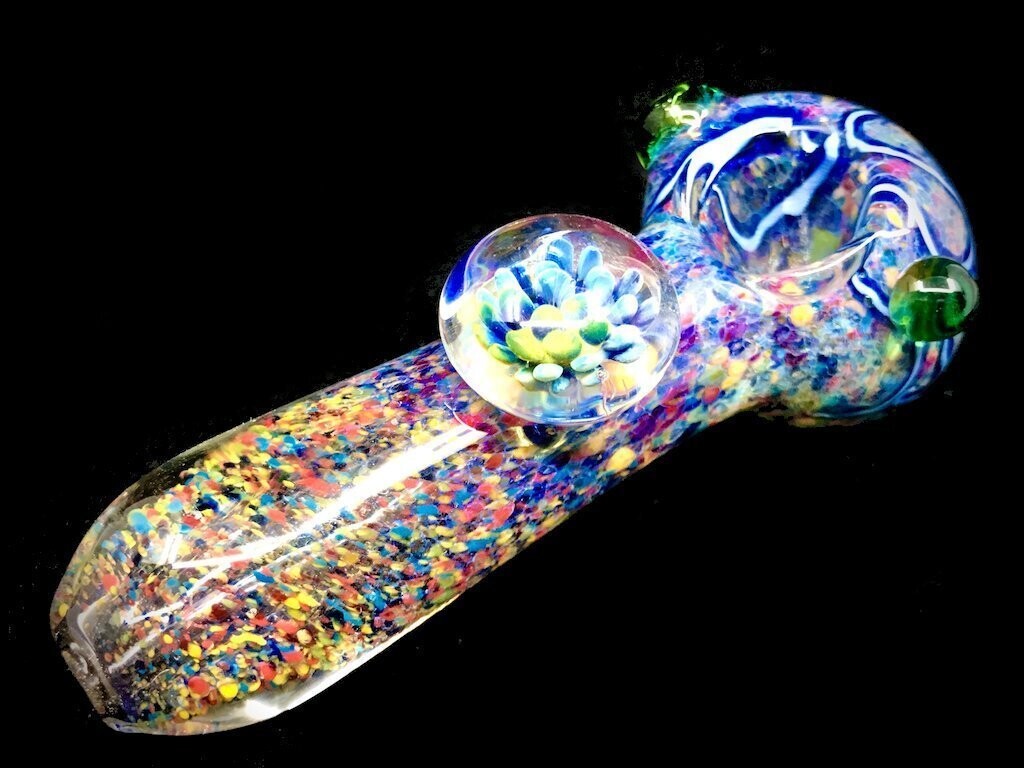Marble flower pipe