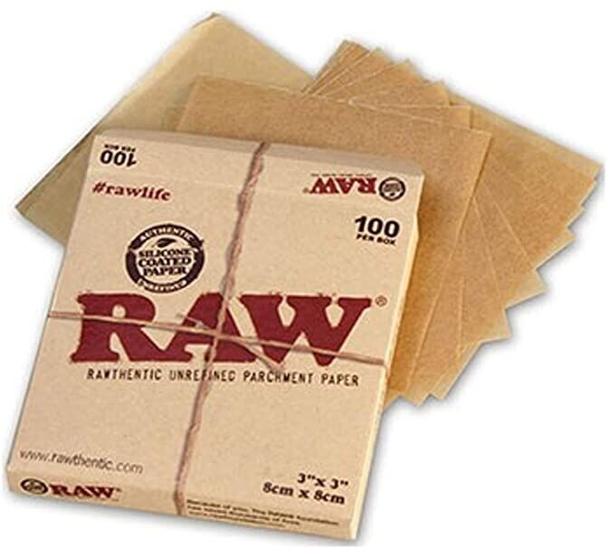 RAW 3x3” Parchment Squares