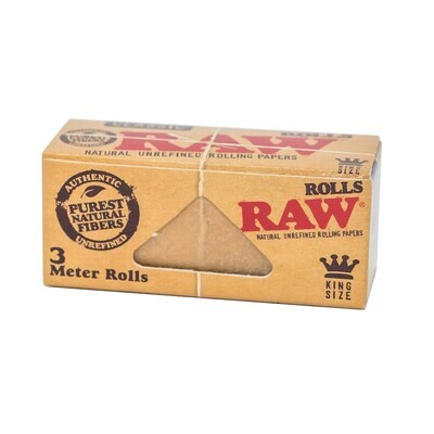 Raw classic king size rolls 5 meters
