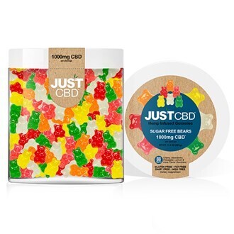 Just CBD Gummies- Sugar Free Bears