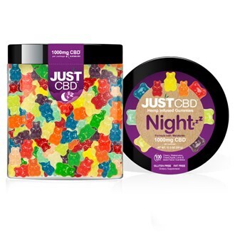 Just CBD Gummies- Nighttime Bears w/Melatonin
