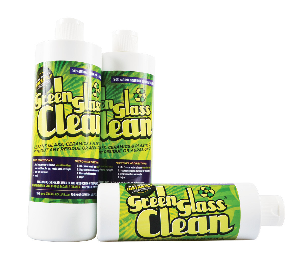 Green glass cleaner 16 ounce