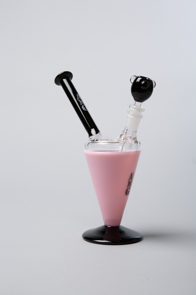 AMG Water Pipe In a Cup- Pink and Black