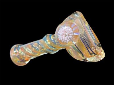 Marble Hammer Pipe- Pink