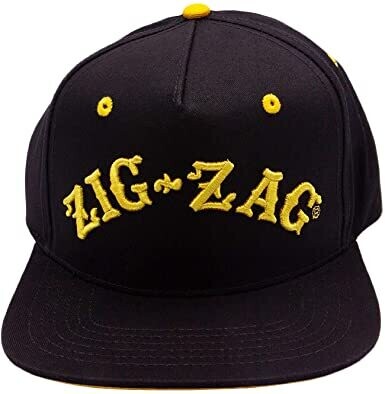 Zig Zag Logo Hat- Black