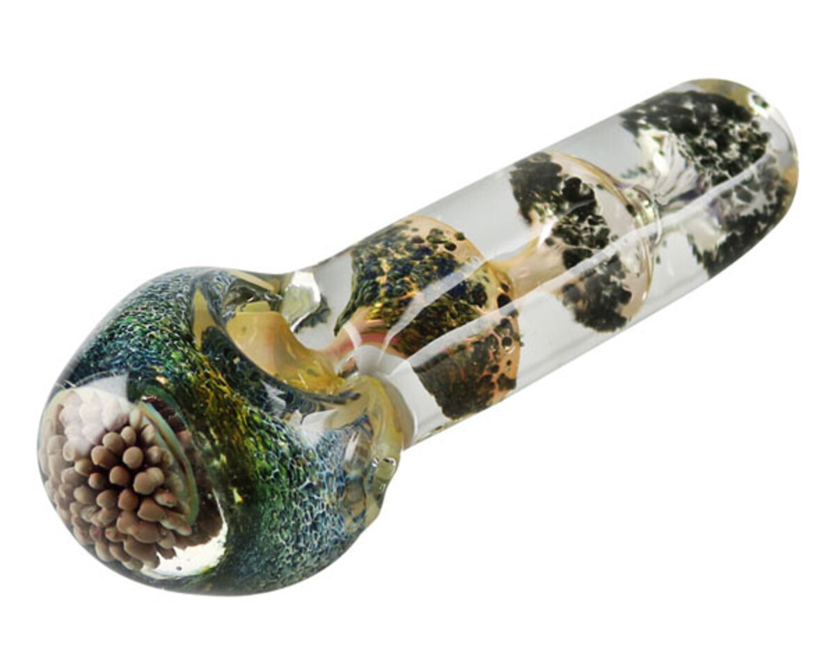 Fritted Glass Hand Pipe