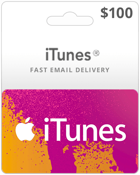 أيتونز أمريكي$100