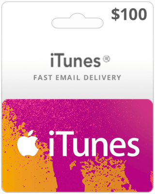 أيتونز أمريكي$100