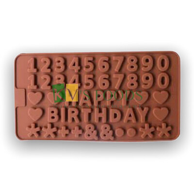 Number Chocolate Mould