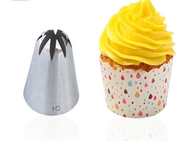 1C Stainless Steel Large Size Icing Piping Nozzle