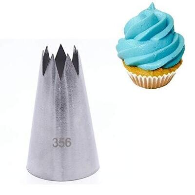 356 Large Size Stainless Steel Icing Piping Nozzle