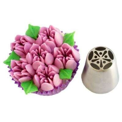 Big Russian Icing Piping Spring Tulip Nozzle No. 11 Cake Decorating Tools