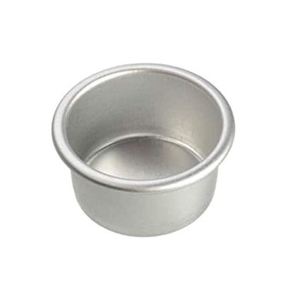 4 Inch X 2 Inch For Bento Cake Aluminum Round Cake Mold Tin Pan For