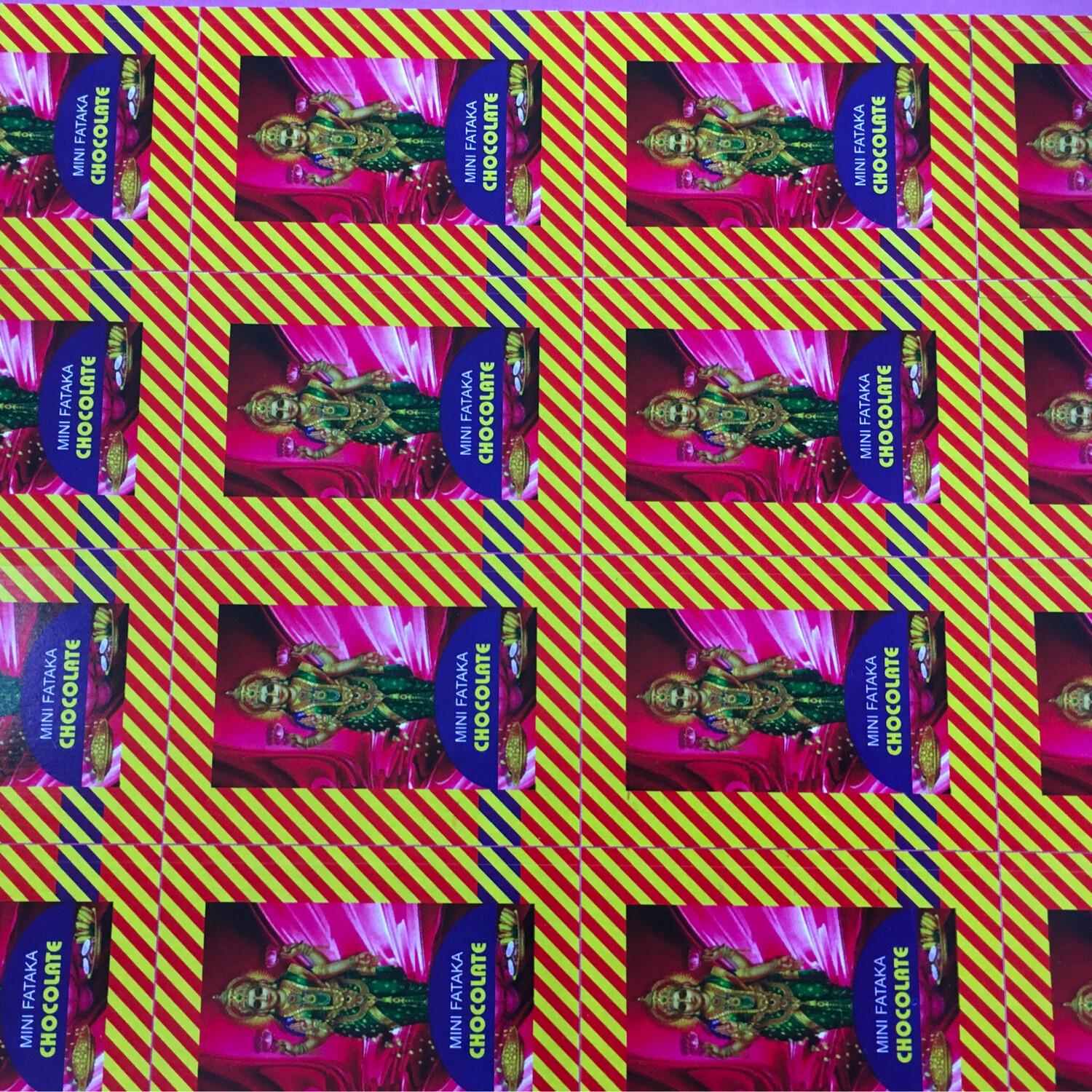 Diwali Cracker Chocolate Sticker Laxmi Bomb 16Pc In 1 Sheet A4