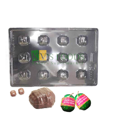 Diwali Cracker Chocolate Sutali Bomb 12 Cavity Mould PVC