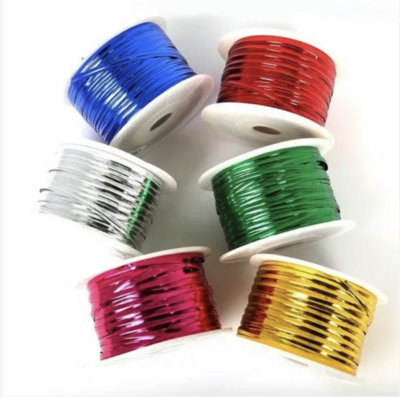 Metallic Twist Ties Roll for Chocolate Packing, Bread Packing, Potli Packing. Assorted colors.
