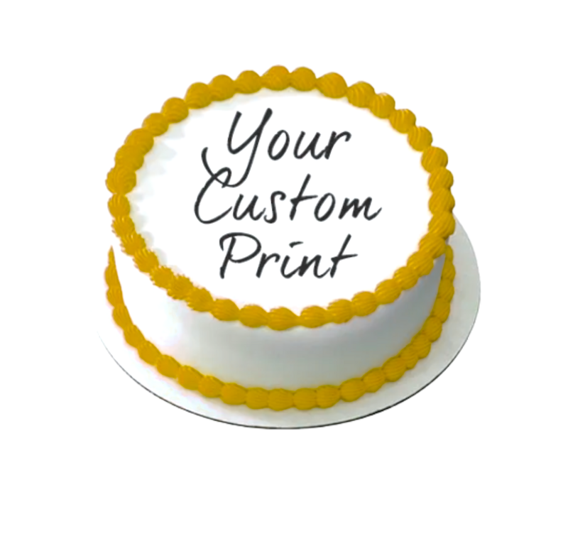 Edible Cake Photo Printing