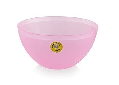 Large (L) Size (2000ml) Mixing Bowl Set (1Pc Random Colour) for Mixing cake, Batter, Melt Chocolate, Ice Cream, Food Grade
