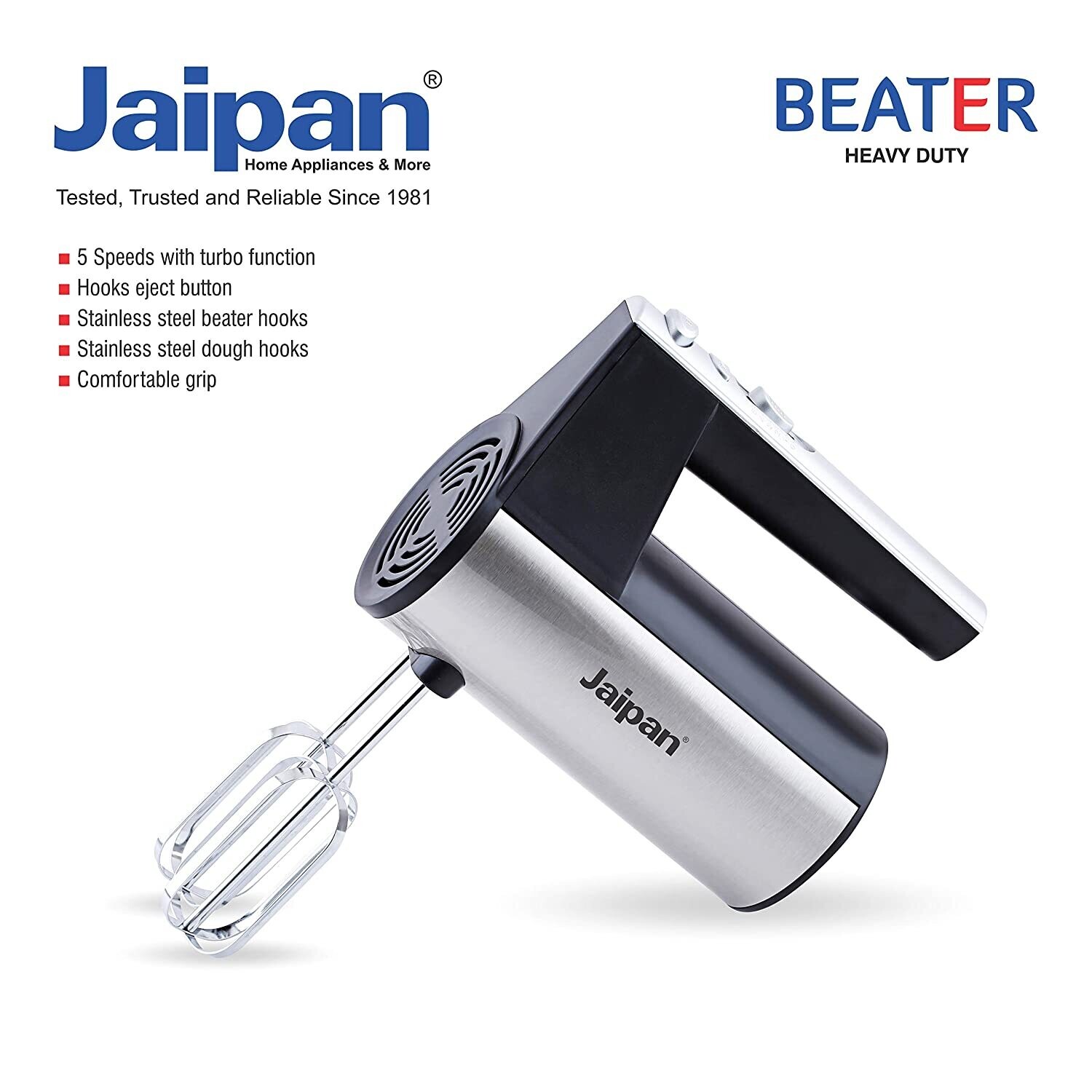 Jaipan 400 Watt High Performance Heavy Duty Copper Wire Motor Hand