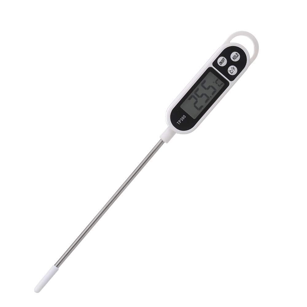 Digital LCD Food Test Thermometer Kitchen Oven Cake Baking BBQ Cooking Meat Milk Water Measure Probe Tool Pen Thermometer TP300