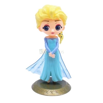 Disney Frozen Queen Elsa Winter Wonderland Themed Cake Toppers, Miniature Figurine, Cake Decoration, Mini Cake Toppers Action Figures Set, Birthday Party Supplies, Gift Children's Play Toys Set