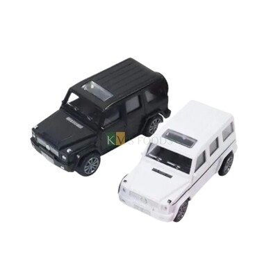 1PC Black White New Thar SUV Jeep Hummer Car Cake Topper Cake Decoration Miniature Figurine, Toy, Gift Children's Play Toys Set, Figure for Shelf Desktop Office Collections
