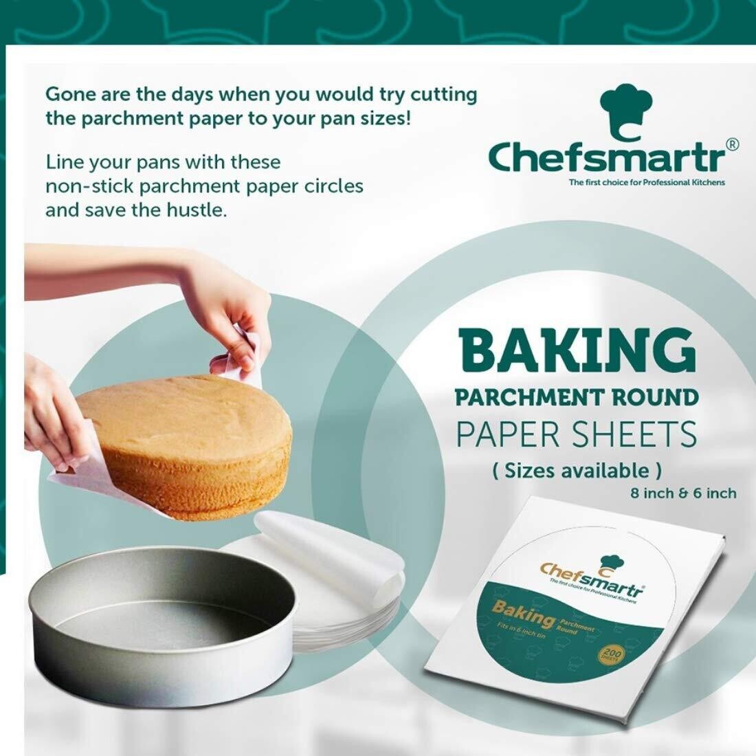 Cut Parchment Parchment Paper Lining Cake Pans Baking Sheet How To