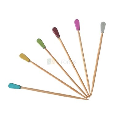50 Pcs 2.5 Inches Fancy Party ToothPick Sticks Multi-color Crown Insert, Sandwich, Appetizer, Plate Picks Cupcake Toppers, Cake Accessories/ Decoration