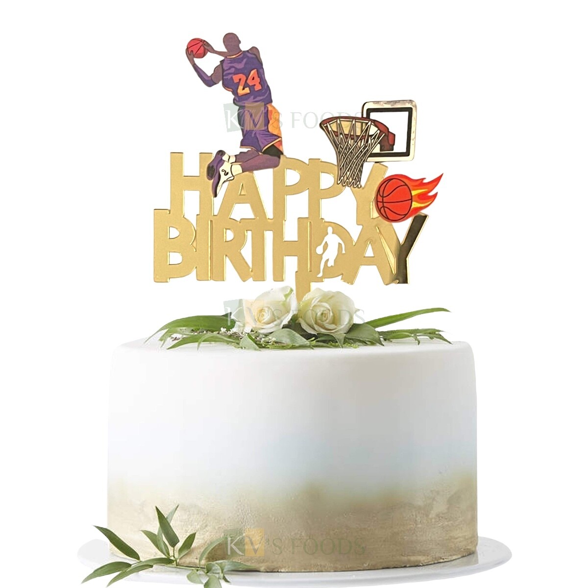 Amazon.com: Happy 24th Birthday Cake Topper Crystal Rhinestones Theme Decor  Supplies Woman Man Happy Birthday Party Decorations Blue Glitter :  Everything Else