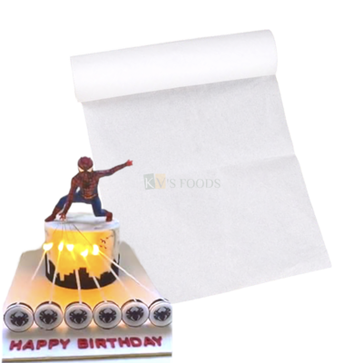 1PC 10"X8" Disappearing Magic Surprise Fire Flash Candle Paper for Cake themes, Spiderman Web Fire Surprise Name Revealing Trending Cake