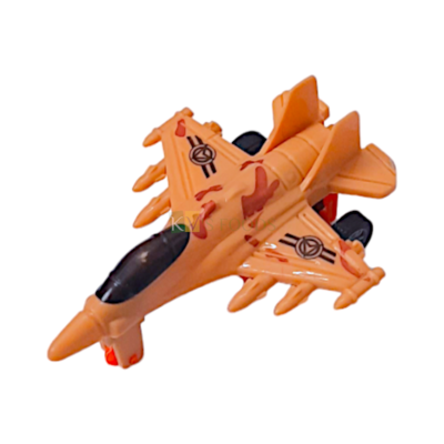 1PC Cream Colour Pull Back and Go Military Fighter Jet Plane Cake Topper, Plane Toys For Kids, Airplane, Aeroplane Cake Topper Toy for Cakes Decoration, Miniature Figurine Cake Topper for Pilot Theme