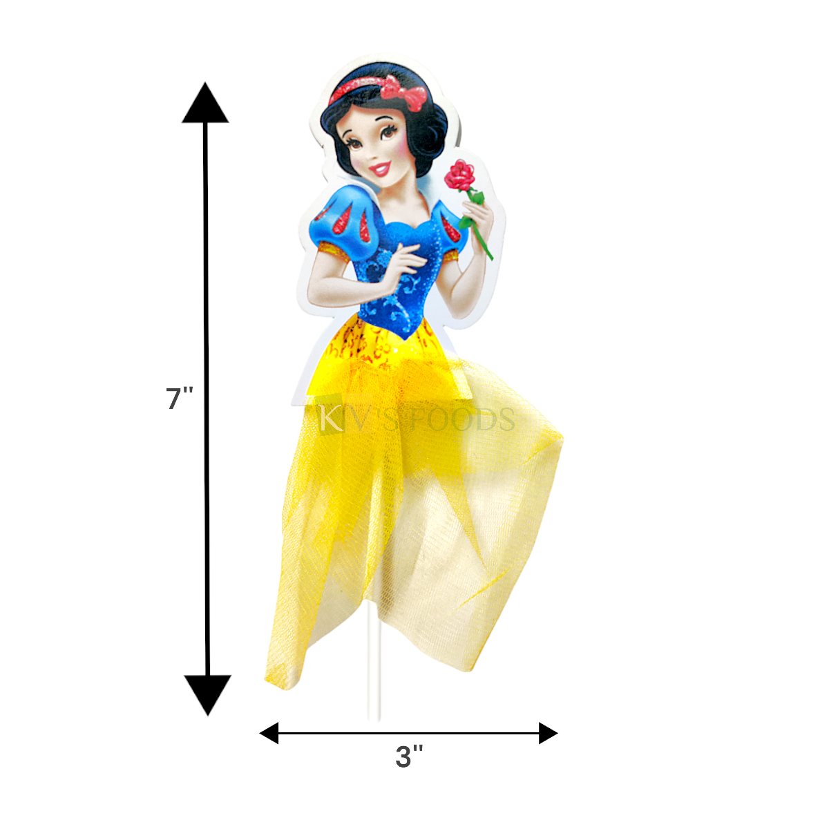 Snow White Printable Disney Paper Dolls PC Yellow/Blue Colour Snow