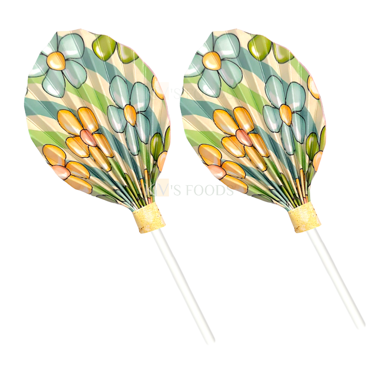 2PC Colourful Printed Paper Palm Leaf Cake Topper Spear Shaped Leaves Cupcake Insert, Birthdays, Engagement Wedding Anniversary Theme Cake Accessories DIY Cake Decorations, Project, Crafts Home Decor