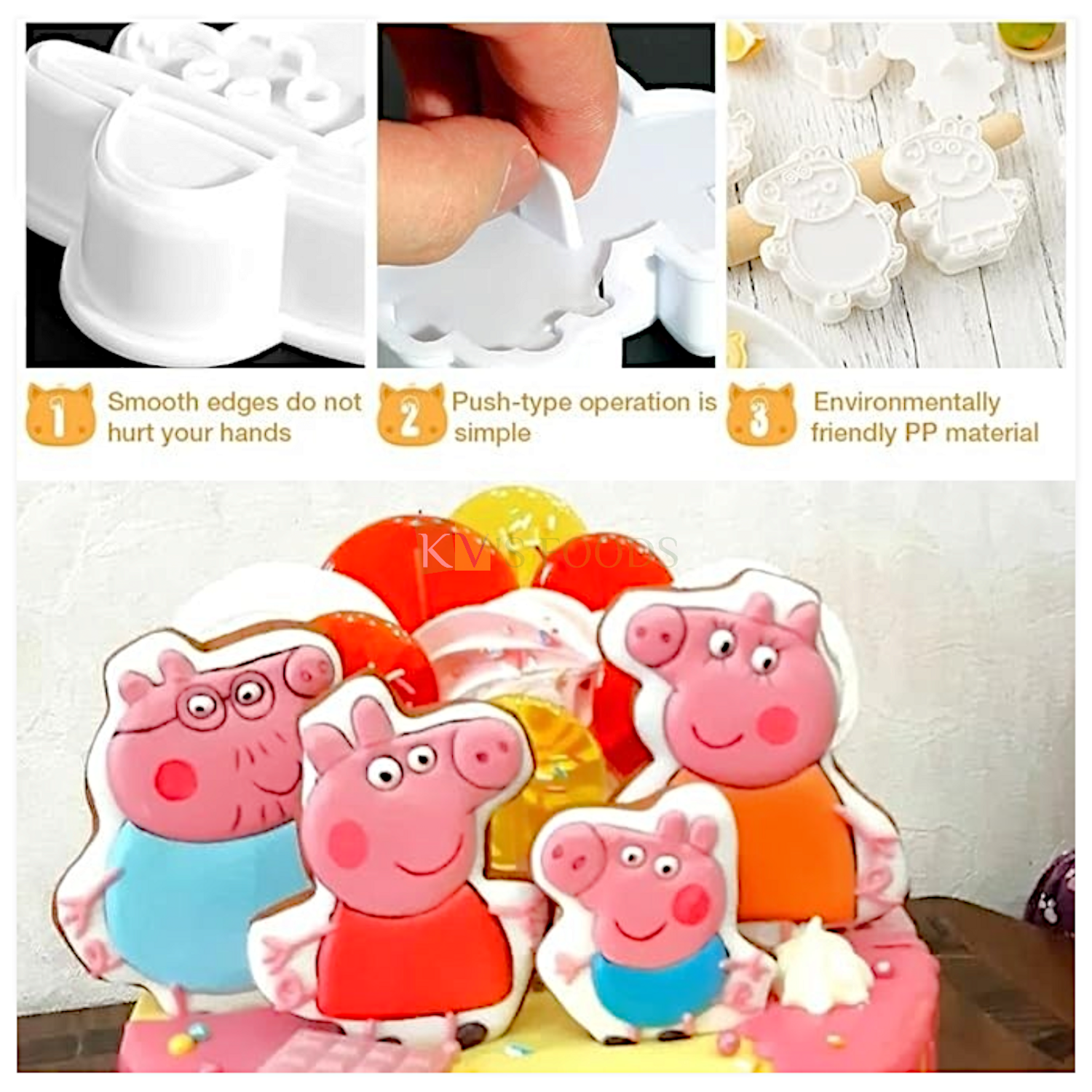 Peppa pig cake mould hotsell