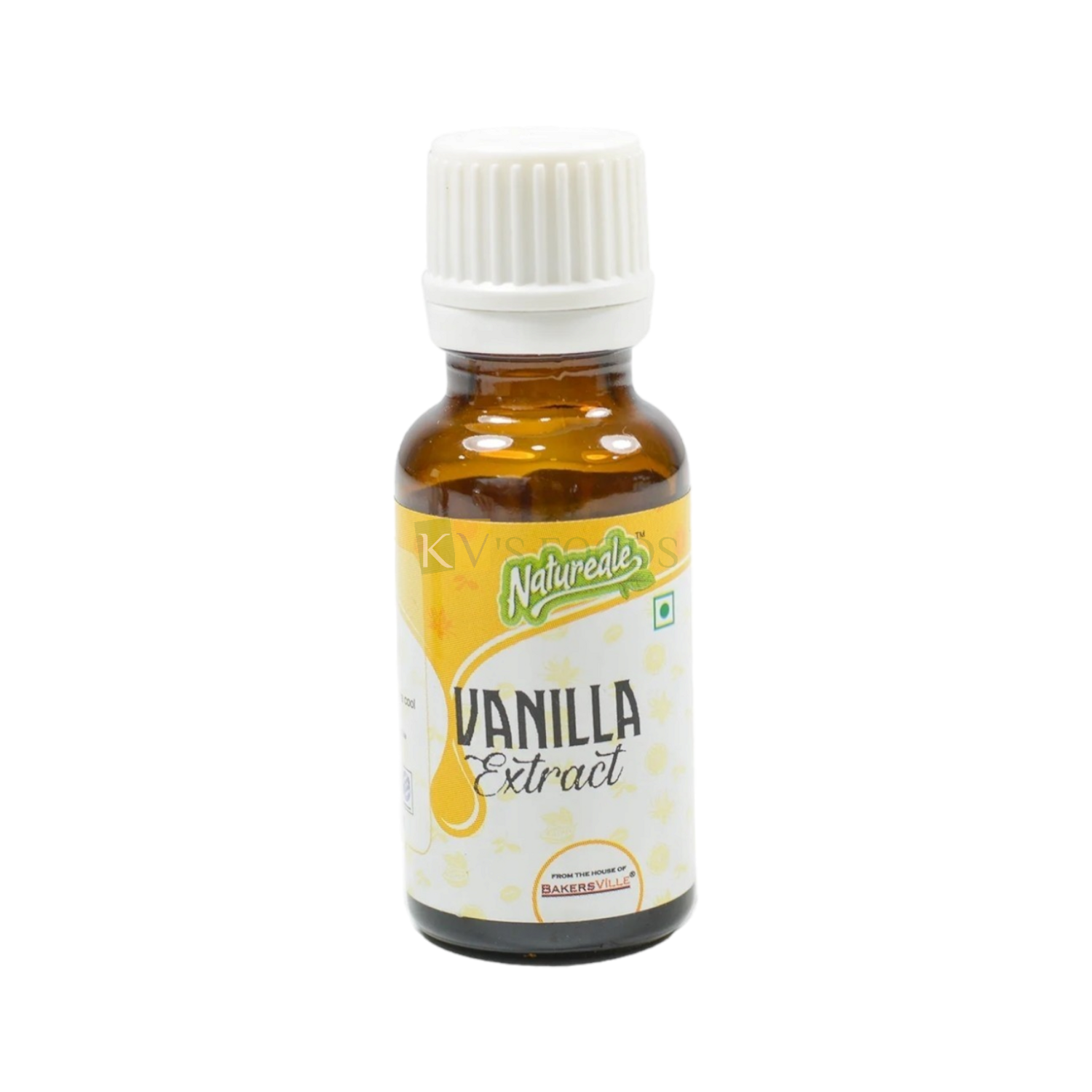 1 PC Natureale Vanilla Extract 20 ML, Suitable for making Vanilla Flavoured Cakes, Bakery Cakes, Perfect for Baking, Flavoring Drinks, Chocolates, Dessert, Ice-cream, Baked goods, Custard, Caramel