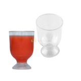 10 PCS Size 1.4 x 1.4 Inch Height 2.4 Inch Capacity - 30ML Acrylic Mini Tequila Shots Glass Multi-Purpose Clear Transparent Mousse Dessert Glass , Glass for Pudding, Fruits Yogurt Cold Soft Drinks