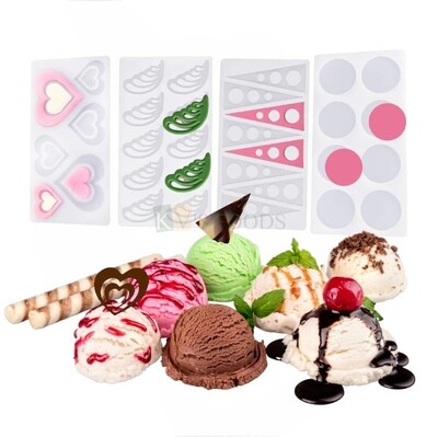 Ice-Cream Garnishing Moulds