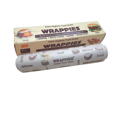 1 PC 25 Meter, Width 10.9 Inch Non-Stick Food Wrapping Paper Eco-friendly Food Grade Packing, Serving Wrap and Roll, Perfect for Cooking, Freezing Kitchen Baking Paper, Butter paper