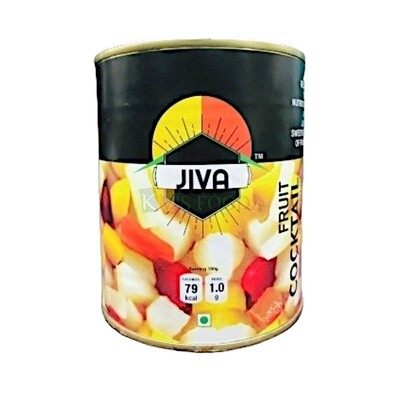 850 Grams Jiva Fruit Cocktail In Syrup, Used for Fruit Salads, Fruit Chaat, Milk Shakes, Smoothies DIY Cake Decorations