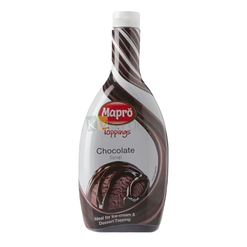 500 ML Mapro Chocolate Topping Syrup, Can be used on Ice-Creams, Desserts, Cakes, Muffins, Doughnuts, Cookies, Shakes, Coffees, Cold Beverages DIY Birthday Cake Decorations