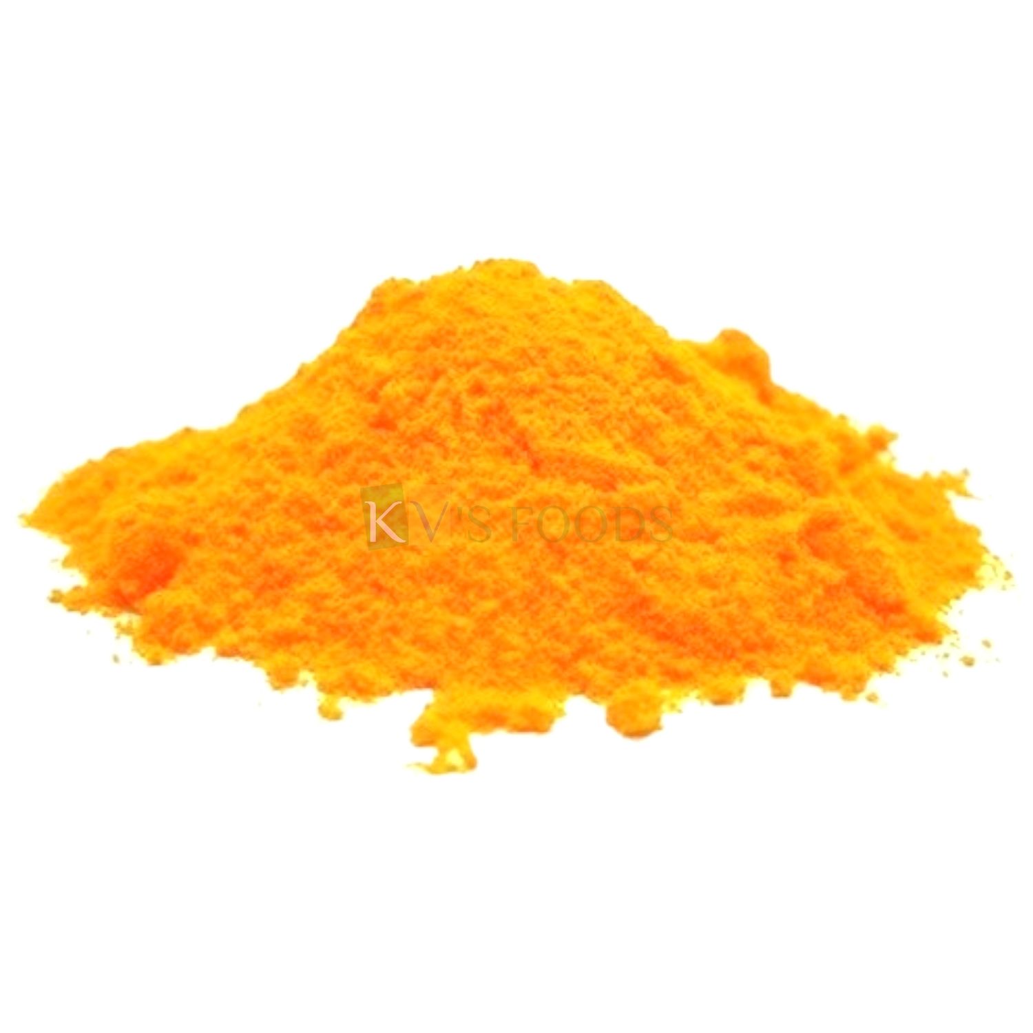 Orange Colour Cheese Powder, Sprinkled on Vegetables, Broccoli, Cauliflower and Asparagus Dishes, as well as Hamburger and Pasta Casseroles, Pizza, Popcorn, Pretzels, Nachos, Fries, Salads, Snacks