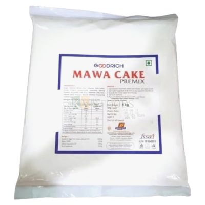 1 KG Goodrich Mawa Cake Premix, Cake Mixture for Cake Baking - Just Add Water/Milk and Oil, Used for making Birthday, Wedding, Anniversary, Engagement Cake, Cupcakes, Tea, Plum Cakes