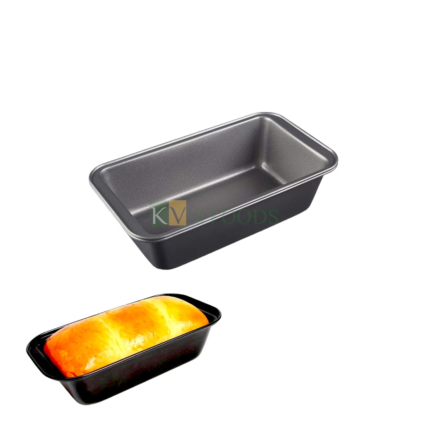 1 PC 5 x 2.1 x 1.7 Inch, Capacity ~150 gms, Small Non-stick Rectangular Loaf Mould, Jelly Pudding Cake Pan, For Oven Baking Bakeware for Bavarois, Brownie, Meatloaf, Dessert, Ice-creams, Bread Muffin