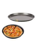 1 PC Black Colour, Base Diameter 7.2 Inch Small Non-stick Pizza Plate Pan, For Oven Baking, Deep Dish Pie Tray Bakeware Round Mould for Cookie Bread Pancake Sheet, Home Kitchen Cooking Pattern Tools