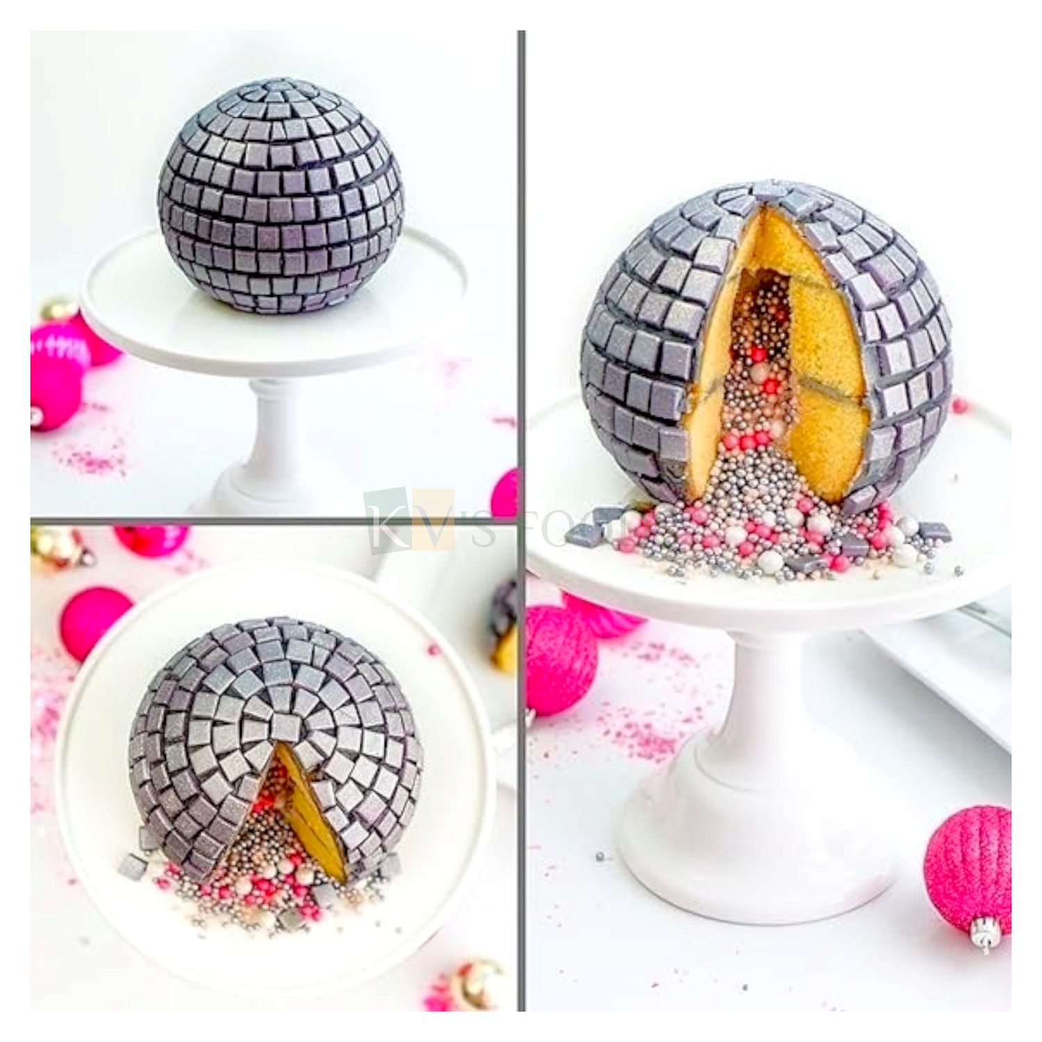 Shaped Cake Hemisphere Cake Pans Sphere Cake Dome Baking Tin 1PC
