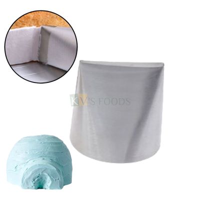 1 PC Extra Large Stainless Steel Plain Ribbon Icing Piping Cake Nozzle, Birthday, Wedding Cakes Decorations Tip for Frosting Whipping, Butter Cream, Pastry, Dessert Cupcake Shaping Covering Cakes Tool